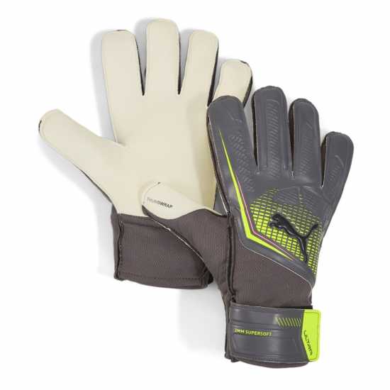 Вратарски ръкавици и облекло Puma Вратарски Ръкавици Ultra Play Rc Juniors Goalkeeper Gloves Сребро/Жълто Puma Вратарски Ръкавици Ultra Play Rc Juniors Goalkeeper Gloves Сребро/Жълто Вратарски ръкавици и облекло