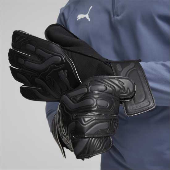 Puma Ultra Play Goalkeeper Glove Jnr Black Вратарски ръкавици и облекло
