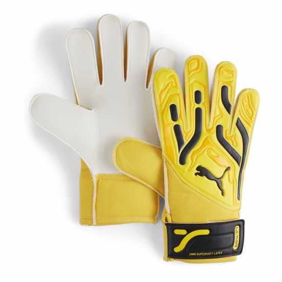 Puma Ultra Play Goalkeeper Glove Жълто/Черно Вратарски ръкавици и облекло