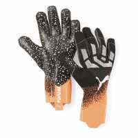 Puma Вратарски Ръкавици Grip 1 Goalkeeper Gloves Black/Orange Вратарски ръкавици и облекло