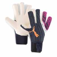 Puma Вратарски Ръкавици Ultra Grip Pro Goalkeeper Gloves Black/Purple Вратарски ръкавици и облекло