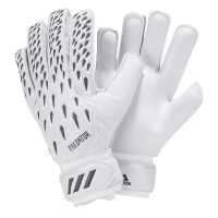 Adidas Predator Training Gloves White/IronMet Вратарски ръкавици и облекло