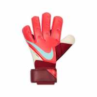 Nike Вратарски Ръкавици Grip3 Goalkeeper Gloves Siren Red Вратарски ръкавици и облекло