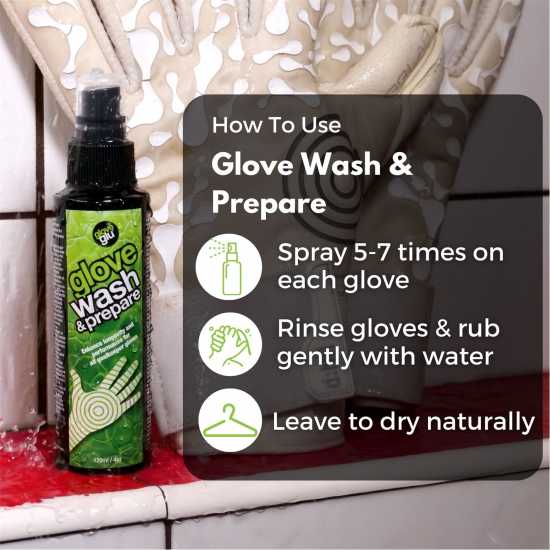 Wash N Glu Goalkeeper Glove Kit  