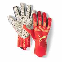 Puma Вратарски Ръкавици Future:one Grip 1 Nc Goalkeeper Gloves Coral/White Вратарски ръкавици и облекло