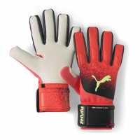 Puma Вратарски Ръкавици Future Grip 3 Goalkeeper Gloves Coral/White Вратарски ръкавици и облекло