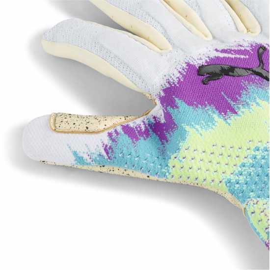 Вратарски ръкавици и облекло Puma Вратарски Ръкавици Future Ultimate Goalkeeper Gloves Adults Бяло/Лилаво Puma Вратарски Ръкавици Future Ultimate Goalkeeper Gloves Adults Бяло/Лилаво Вратарски ръкавици и облекло