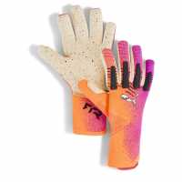 Puma Вратарски Ръкавици Future Ultimate Goalkeeper Gloves Adults Оранжево/Розово