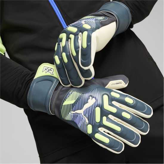 Вратарски ръкавици и облекло Puma Вратарски Ръкавици Future Match Goalkeeper Gloves Adults Сиво/Зелено Puma Вратарски Ръкавици Future Match Goalkeeper Gloves Adults Сиво/Зелено Вратарски ръкавици и облекло