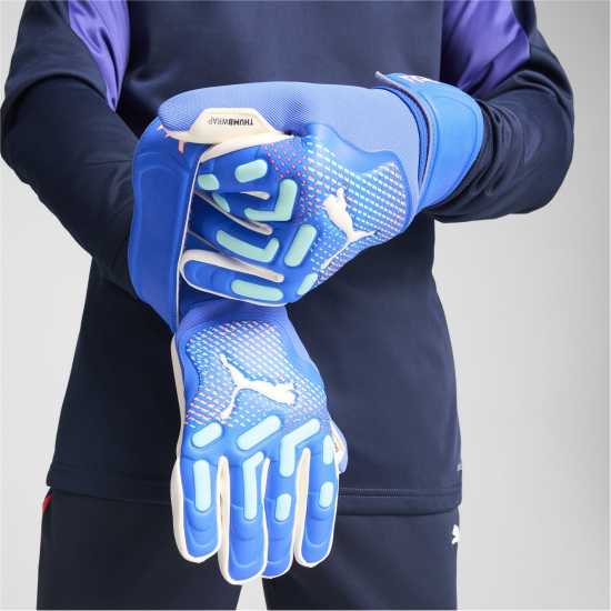 Вратарски ръкавици и облекло Puma Вратарски Ръкавици Future Match Goalkeeper Gloves Adults Синьо/Зелено Puma Вратарски Ръкавици Future Match Goalkeeper Gloves Adults Синьо/Зелено Вратарски ръкавици и облекло