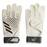 Adidas Мъжки Ръкавици Predator Training Goalkeeper Gloves Mens White/Lemon Вратарски ръкавици и облекло