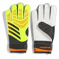 Adidas Мъжки Ръкавици Predator Training Goalkeeper Gloves Mens Yellow/Black Вратарски ръкавици и облекло