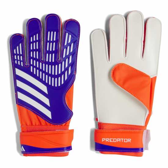 Adidas Вратарски Ръкавици Predator Training Goalkeeper Gloves Adults Синьо/Червено Вратарски ръкавици и облекло