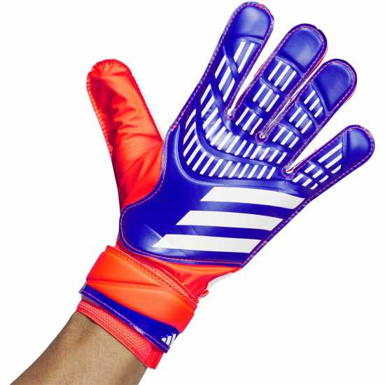 Adidas Вратарски Ръкавици Predator Training Goalkeeper Gloves Adults Синьо/Червено Вратарски ръкавици и облекло