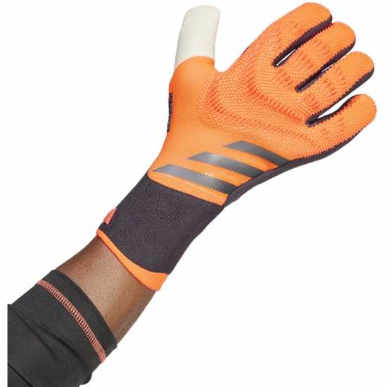 Adidas Вратарски Ръкавици Predator Pro Goalkeeper Gloves Adults Розово/Черно Вратарски ръкавици и облекло