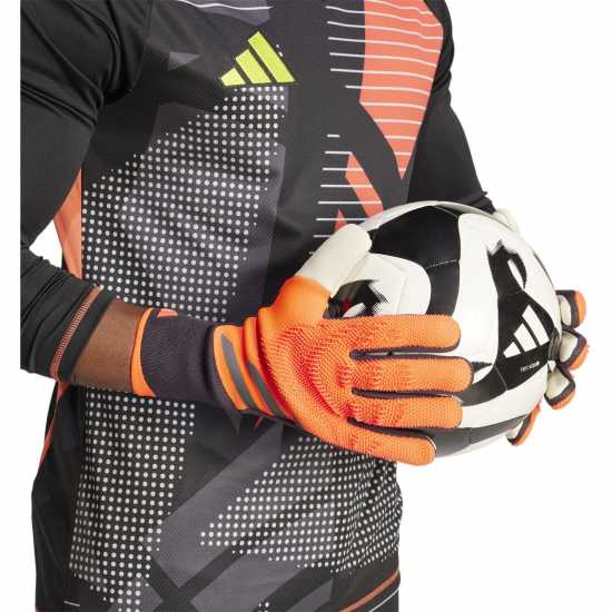 Adidas Вратарски Ръкавици Predator Pro Goalkeeper Gloves Adults Розово/Черно Вратарски ръкавици и облекло
