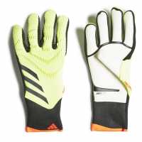 Adidas Вратарски Ръкавици Predator Pro Goalkeeper Gloves Adults Yellow/Red Вратарски ръкавици и облекло