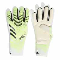 Вратарски ръкавици и облекло Adidas Вратарски Ръкавици Predator Pro Goalkeeper Gloves Adults Lemon/Black Adidas Вратарски Ръкавици Predator Pro Goalkeeper Gloves Adults Lemon/Black Вратарски ръкавици и облекло
