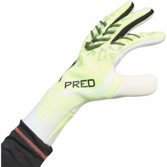 Adidas Вратарски Ръкавици Predator Pro Goalkeeper Gloves Adults Лимон/Черен 