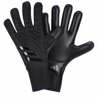 Adidas Вратарски Ръкавици Predator Pro Goalkeeper Gloves Black Вратарски ръкавици и облекло