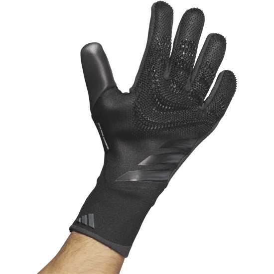 Adidas Вратарски Ръкавици Predator Pro Goalkeeper Gloves Adults Black Вратарски ръкавици и облекло