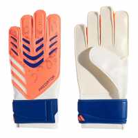 Adidas Детски Вратарски Ръкавици Predator Training Goalkeeper Gloves Juniors Оранжево/Бяло Adidas Детски Вратарски Ръкавици Predator Training Goalkeeper Gloves Juniors Оранжево/Бяло