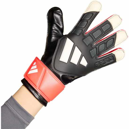 Adidas Детски Вратарски Ръкавици Predator Training Goalkeeper Gloves Juniors Black/Red 
