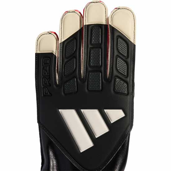 Adidas Детски Вратарски Ръкавици Predator Training Goalkeeper Gloves Juniors Black/Red 