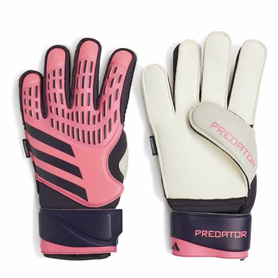 Вратарски ръкавици и облекло Adidas Вратарски Ръкавици Predator Match Fingersave Goalkeeper Gloves Adults Розово/Черно Adidas Вратарски Ръкавици Predator Match Fingersave Goalkeeper Gloves Adults Розово/Черно Вратарски ръкавици и облекло
