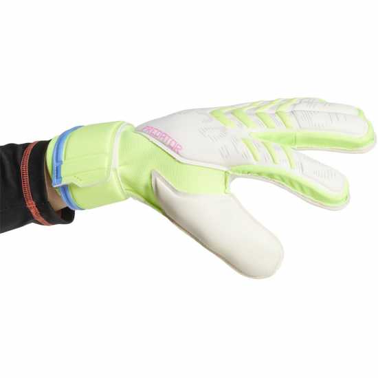 Вратарски ръкавици и облекло Adidas Вратарски Ръкавици Predator Match Fingersave Goalkeeper Gloves Adults Бяло/Жълто Adidas Вратарски Ръкавици Predator Match Fingersave Goalkeeper Gloves Adults Бяло/Жълто Вратарски ръкавици и облекло