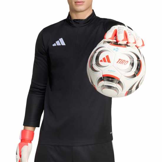 Adidas Вратарски Ръкавици Predator Match Fingersave Goalkeeper Gloves Adults White/Red 