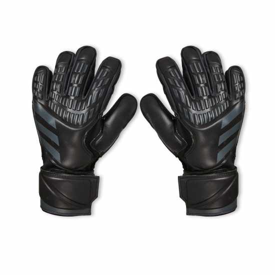 Adidas Вратарски Ръкавици Predator Match Fingersave Goalkeeper Gloves Adults Черно Вратарски ръкавици и облекло