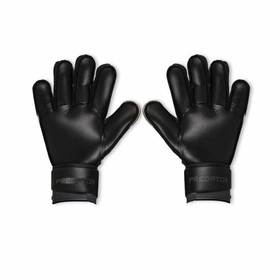 Adidas Вратарски Ръкавици Predator Match Fingersave Goalkeeper Gloves Adults Черно Вратарски ръкавици и облекло