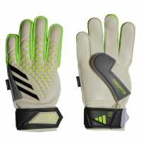 Adidas Детски Вратарски Ръкавици Predator Match Fingersave Goalkeeper Gloves Junior