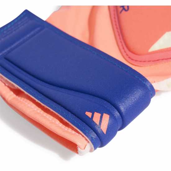Adidas Детски Вратарски Ръкавици Predator Match Fingersave Goalkeeper Gloves Juniors Оранжево/Бяло Adidas Детски Вратарски Ръкавици Predator Match Fingersave Goalkeeper Gloves Juniors Оранжево/Бяло