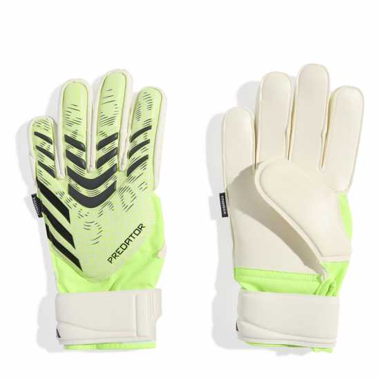 Вратарски ръкавици и облекло Adidas Детски Вратарски Ръкавици Predator Match Fingersave Goalkeeper Gloves Juniors Lemon/Black Adidas Детски Вратарски Ръкавици Predator Match Fingersave Goalkeeper Gloves Juniors Lemon/Black Вратарски ръкавици и облекло