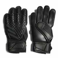 Adidas Детски Вратарски Ръкавици Predator Match Fingersave Goalkeeper Gloves Junior Black Вратарски ръкавици и облекло