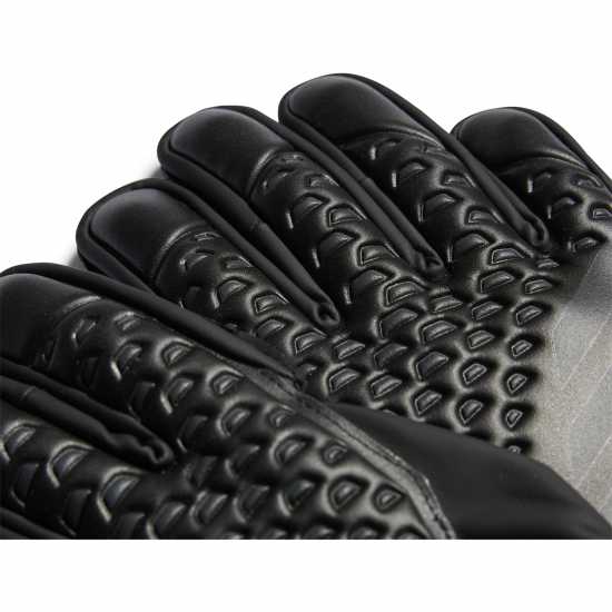 Adidas Детски Вратарски Ръкавици Predator Match Fingersave Goalkeeper Gloves Junior Black Вратарски ръкавици и облекло