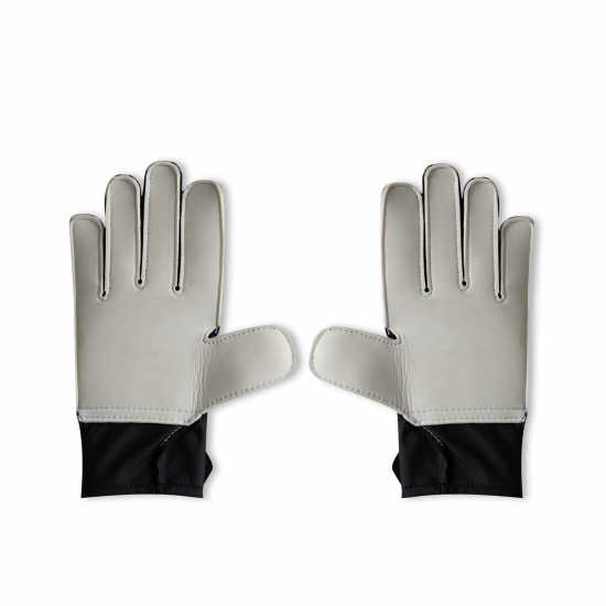 Adidas Детски Вратарски Ръкавици Predator Match Fingersave Goalkeeper Gloves Juniors Черно Вратарски ръкавици и облекло