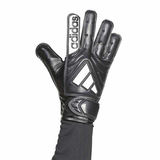 Adidas Детски Вратарски Ръкавици Copa Club Goalkeeper Gloves Juniors Черно/Бяло Вратарски ръкавици и облекло