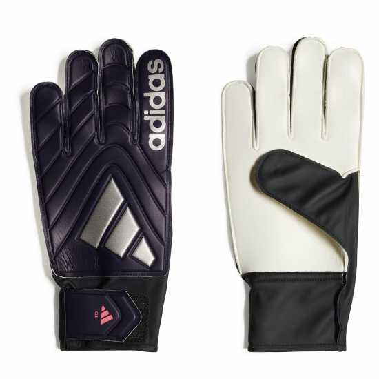 Adidas Вратарски Ръкавици Copa Club Goalkeeper Gloves Adults Черно/сребро Вратарски ръкавици и облекло
