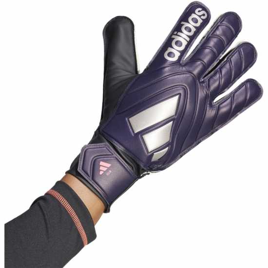 Adidas Вратарски Ръкавици Copa Club Goalkeeper Gloves Adults Черно/сребро Вратарски ръкавици и облекло