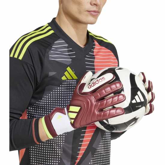 Вратарски ръкавици и облекло Adidas Вратарски Ръкавици Copa Pro Goalkeeper Gloves Adults Червено/Бяло Adidas Вратарски Ръкавици Copa Pro Goalkeeper Gloves Adults Червено/Бяло Вратарски ръкавици и облекло