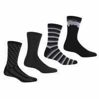 Regatta 4 Pack Lifestyle Socks  Мъжки чорапи