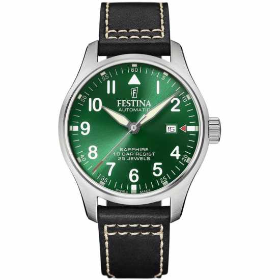 Festina Pilot Swiss Made Auto Watch  Часовници