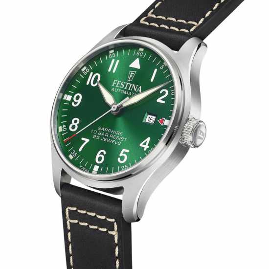 Festina Pilot Swiss Made Auto Watch  Часовници