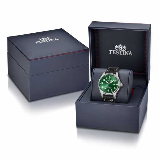 Festina Pilot Swiss Made Auto Watch  Часовници