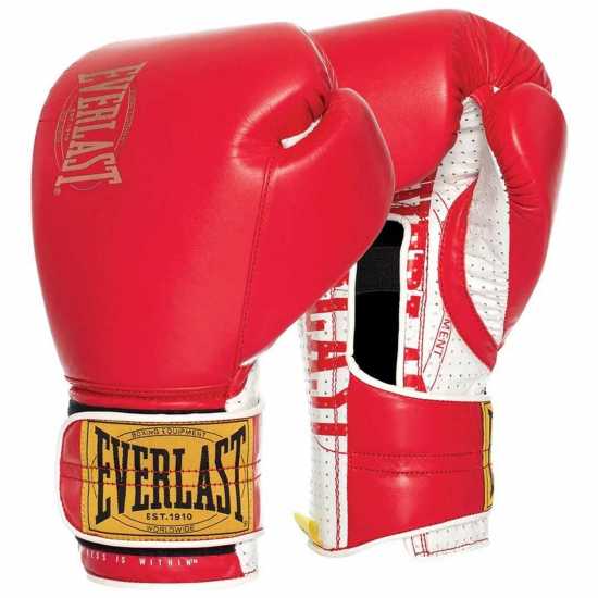 Боксови ръкавици Everlast 1910 Sparring Glove Червено Everlast 1910 Sparring Glove Червено Боксови ръкавици