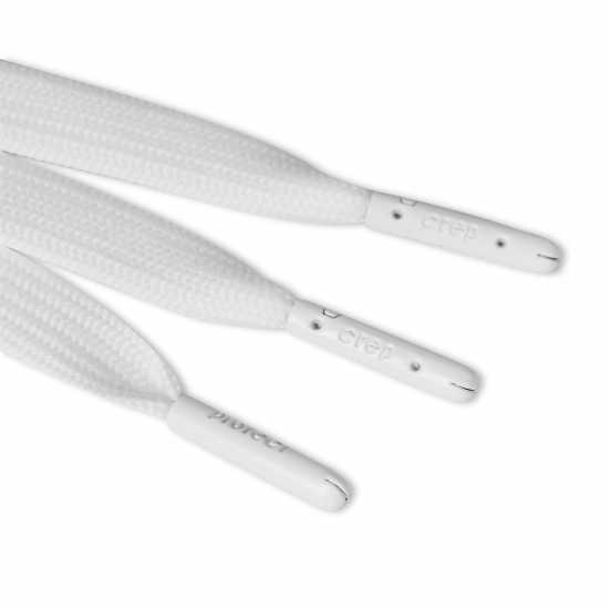 Crep Protect Flat Pre-Treated Laces Бяло 