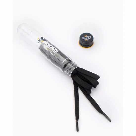 Почистване и импрегниране Crep Protect Protect Flat Pre-Treated Laces Черно Crep Protect Protect Flat Pre-Treated Laces Черно Почистване и импрегниране